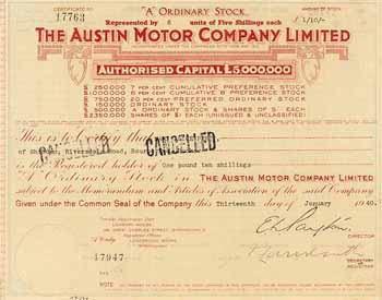 Austin Motor Co.