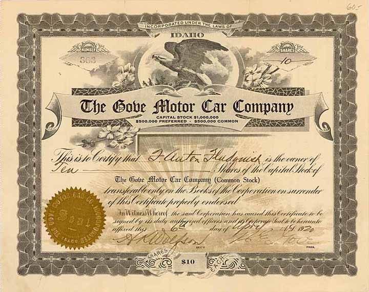 Gove Motor Car Co.