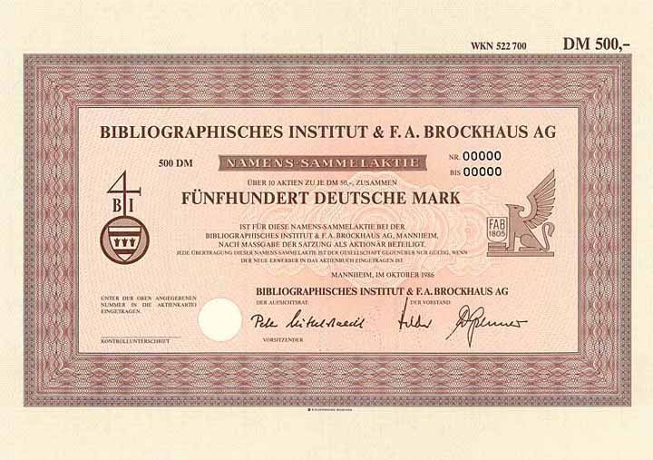 Bibliographisches Institut & F. A. Brockhaus AG