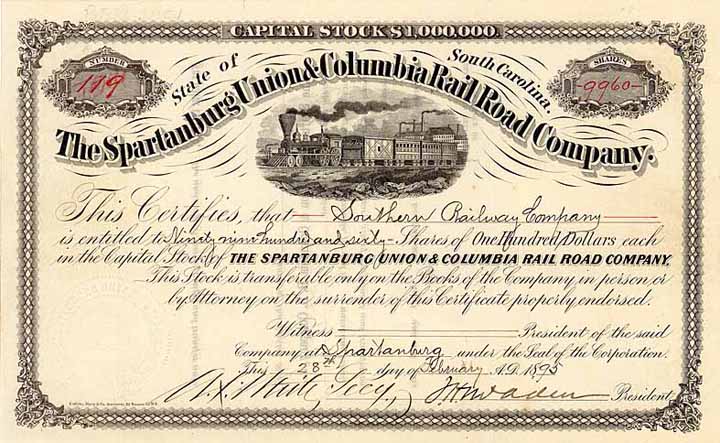 Spartanburg Union & Columbia Railroad