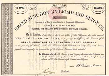 Grand Junction Railroad & Depot Co.