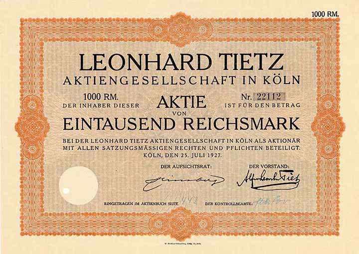 Leonhard Tietz AG