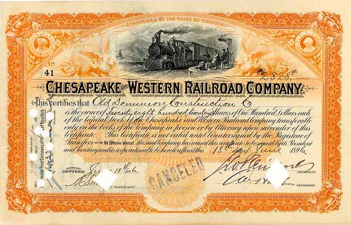 Chesapeake & Western Railroad