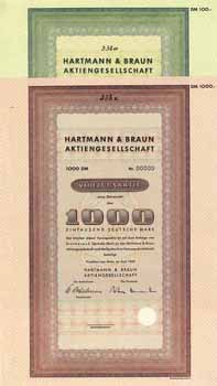 Hartmann & Braun AG (2 Stücke)