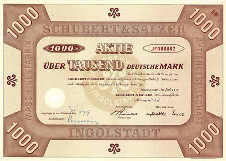 Schubert & Salzer Maschinenfabrik AG