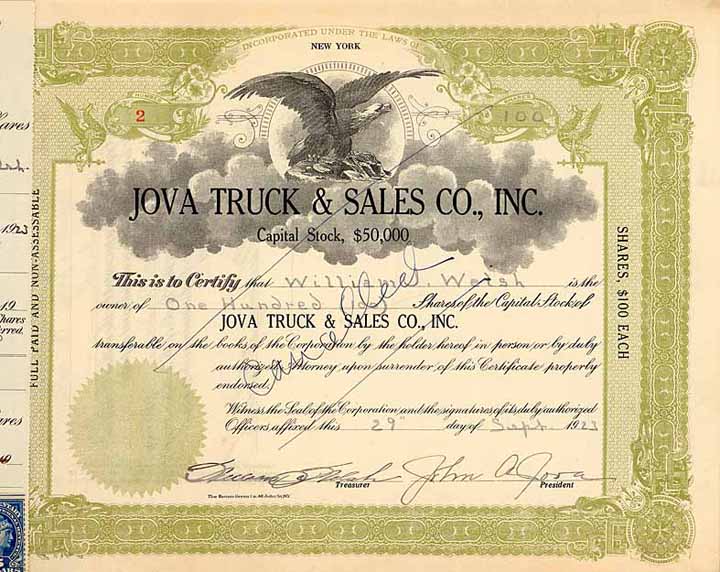 Jova Truck & Sales Co.