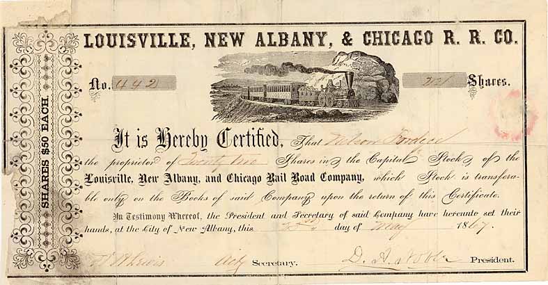 Louisville, New Albany & Chicago Railroad