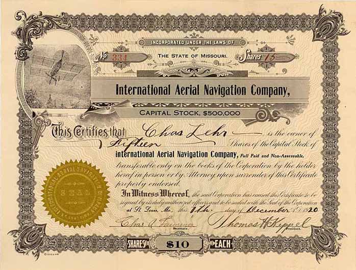 International Aerial Navigation Co.