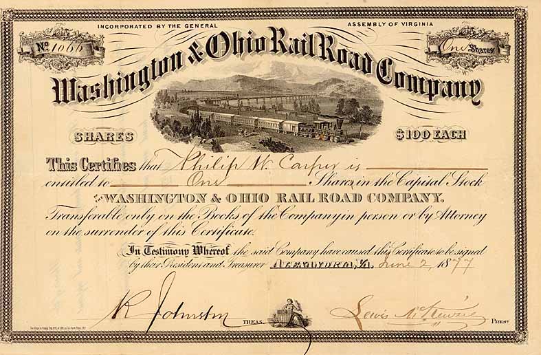 Washington & Ohio Railroad