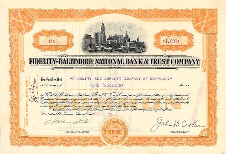 Fidelity-Baltimore National Bank & Trust Co.