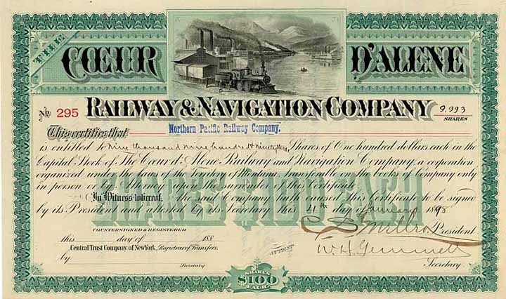 Coeur d’Alene Railway & Navigation Co.