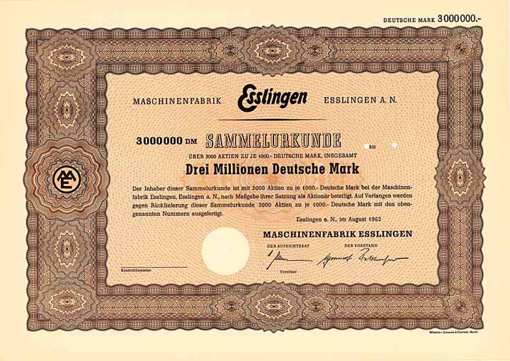 Maschinenfabrik Esslingen