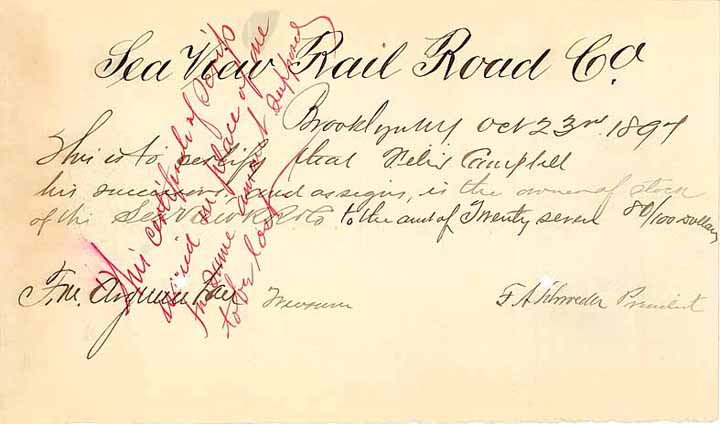 Sea View Railroad