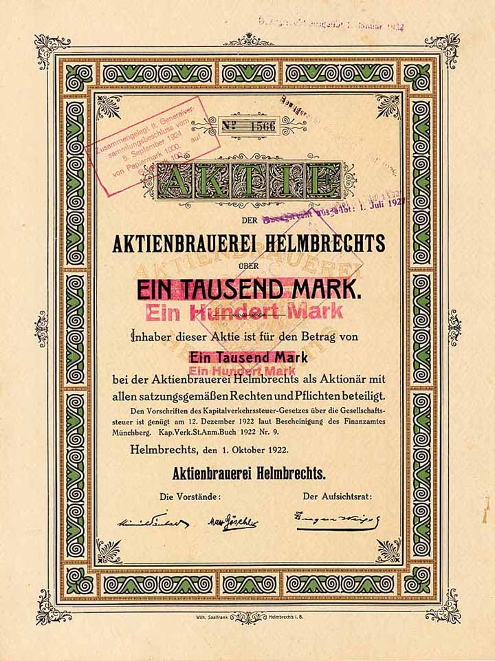 Aktienbrauerei Helmbrechts