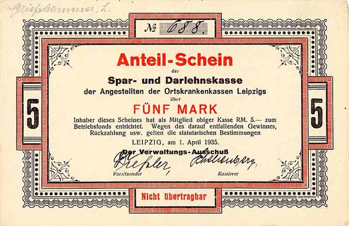 Spar- und Darlehnskasse der Angestellten der Ortskrankenkassen Leipzigs