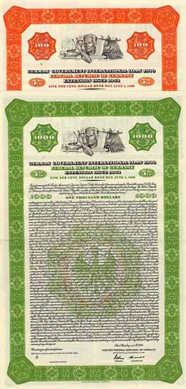 Federal Republik of Germany (2 Stücke)