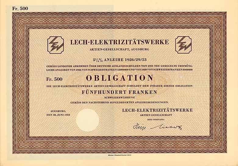 Lech-Elektrizitätswerke AG