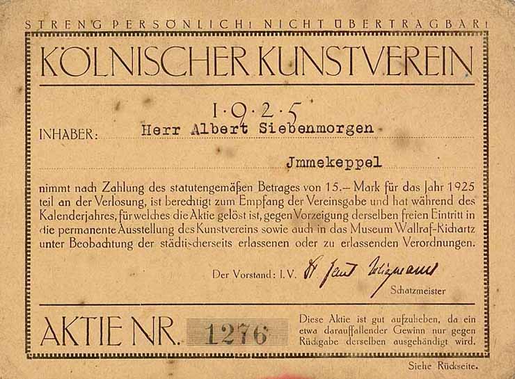 Kölnischer Kunstverein