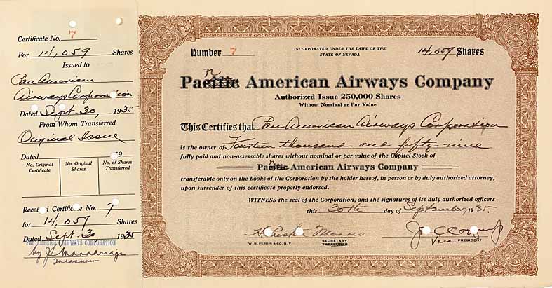 Pacific American Airways Co.