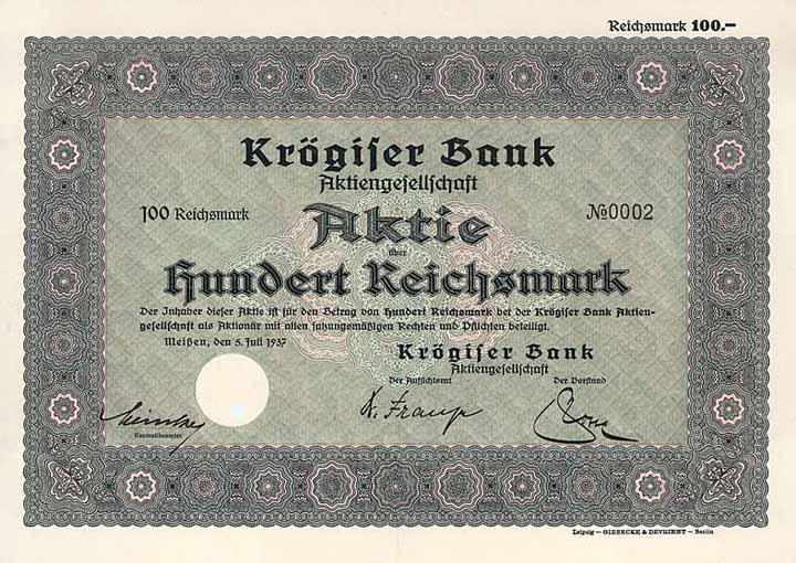 Krögiser Bank AG