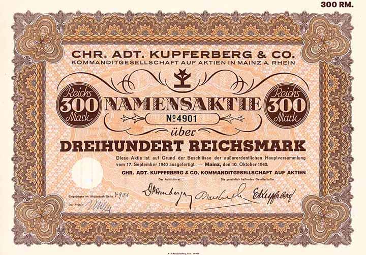 Chr. Adt. Kupferberg & Co. KGaA