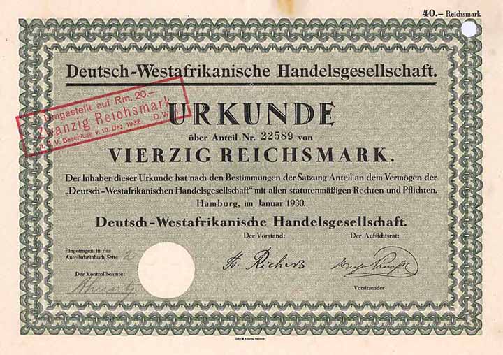 Deutsch-Westafrikanische Handelsgesellschaft