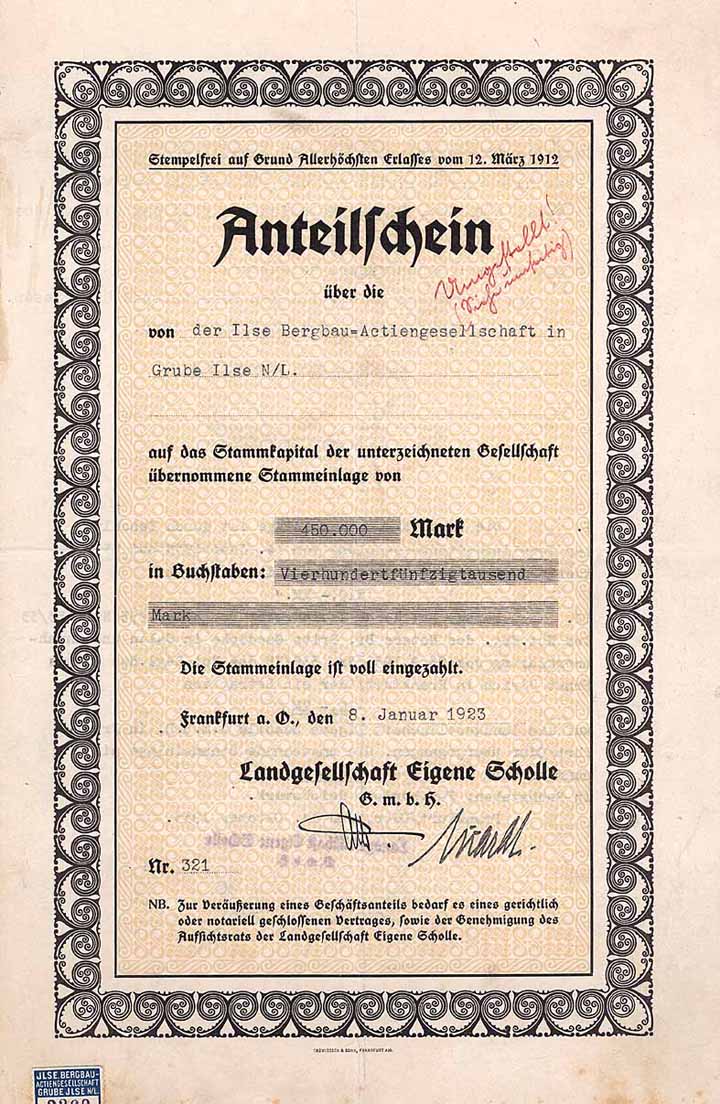 Landgesellschaft Eigene Scholle GmbH