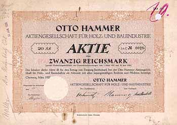 Otto Hammer AG für Holz- und Bauindustrie
