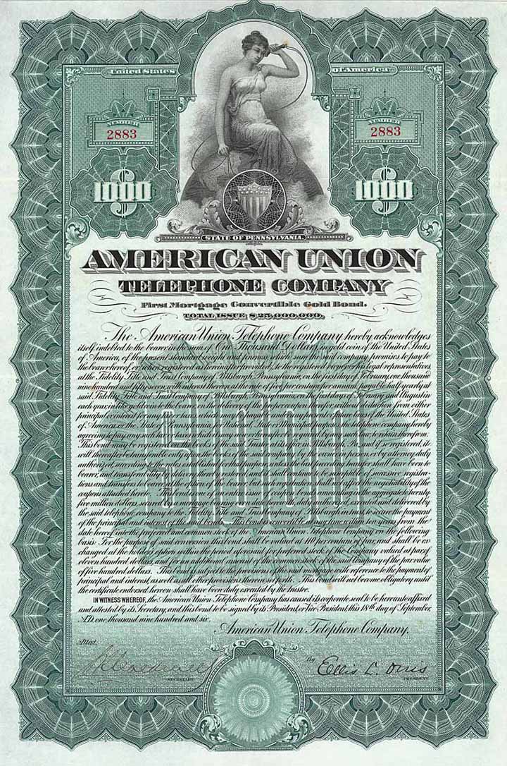 American Union Telephone Co.