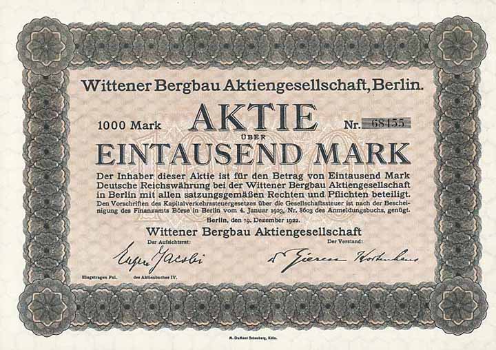 Wittener Bergbau AG