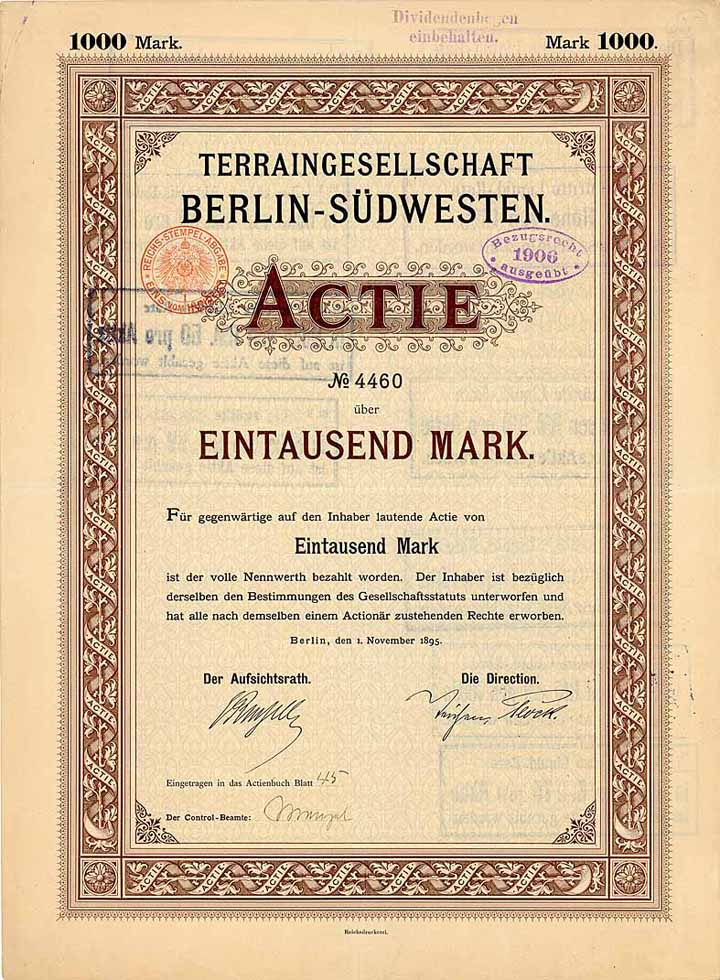 Terraingesellschaft Berlin-Südwesten