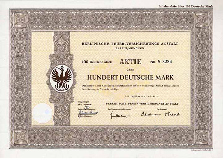 Berlinische Feuer-Versicherungs-Anstalt