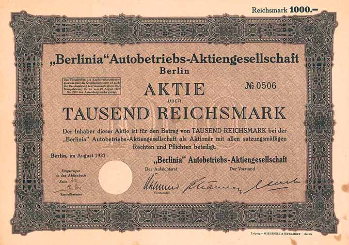 Berlinia Autobetriebs-AG