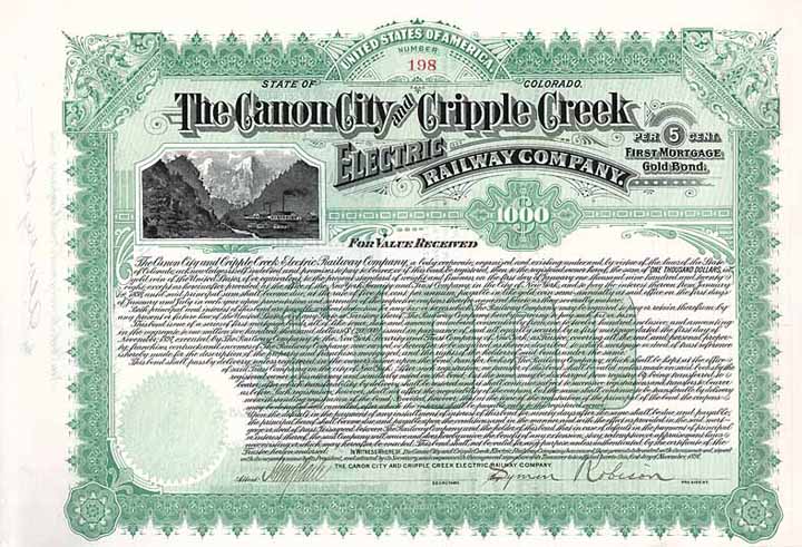 Canon City & Cripple Creek Electric Railway