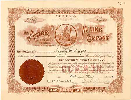 Astor Mining Co.