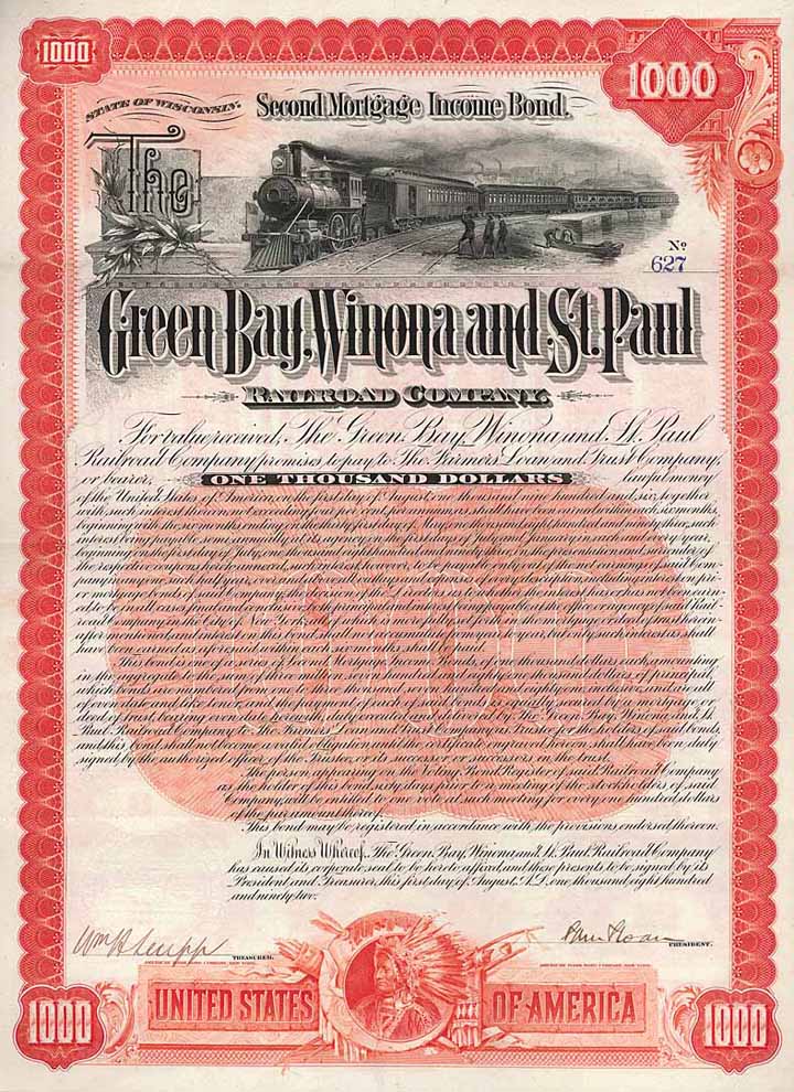 Green Bay, Winona & St. Paul Railroad