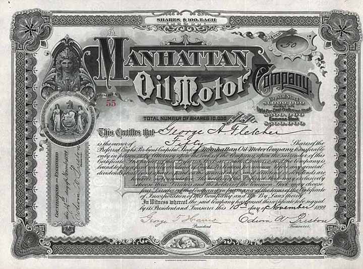 Manhattan Oil Motor Co.