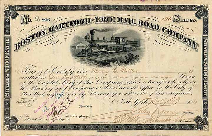 Boston, Hartford & Erie Railroad