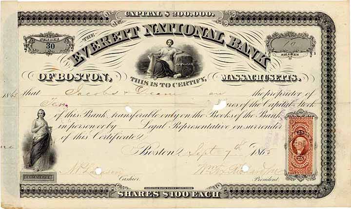 Everett National Bank of Boston