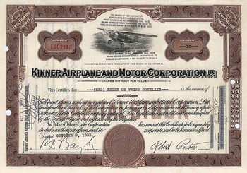 Kinner Airplane and Motor Corp.