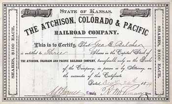 Atchison, Colorado & Pacific Railroad