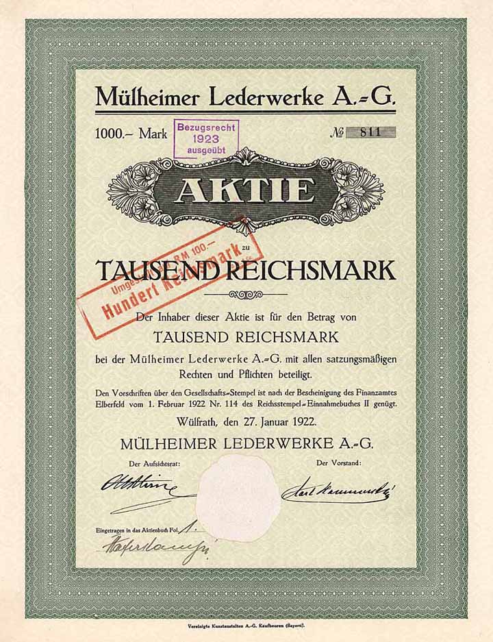 Mülheimer Lederwerke AG