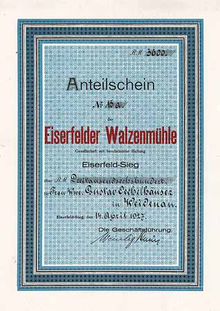 Eiserfelder Walzenmühle GmbH