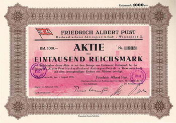 Friedrich Albert Pust Hochseefischerei AG
