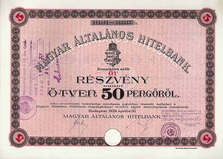 Ungarische Allgemeine Creditbank