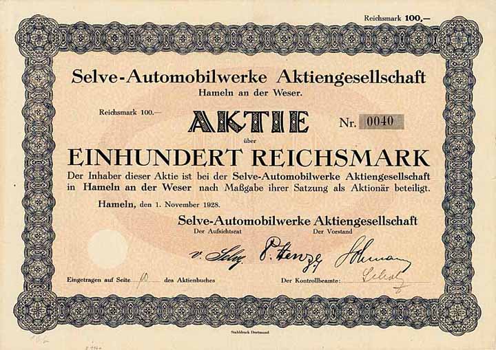 Selve-Automobilwerke AG