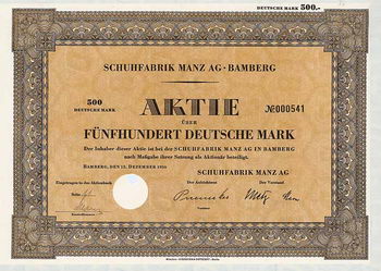 Schuhfabrik Manz AG