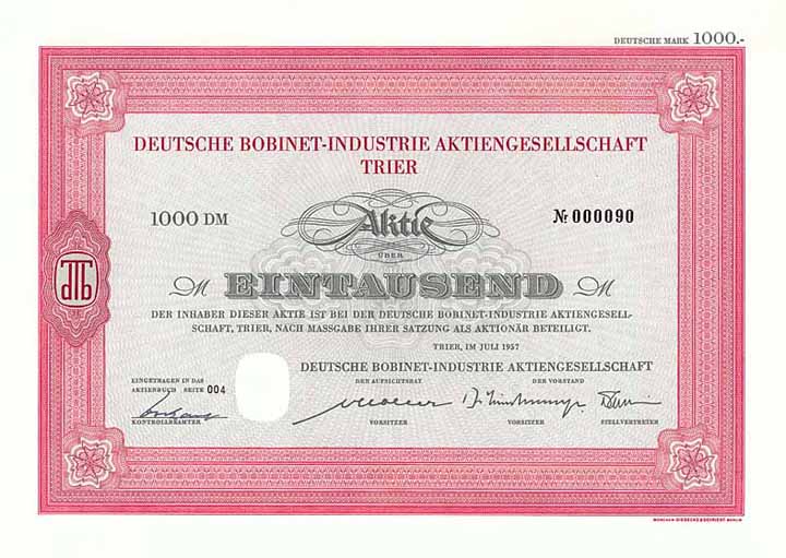 Deutsche Bobinet-Industrie AG