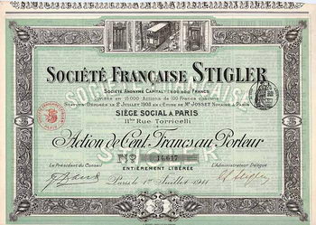 Soc. Franc. Stigler S.A.