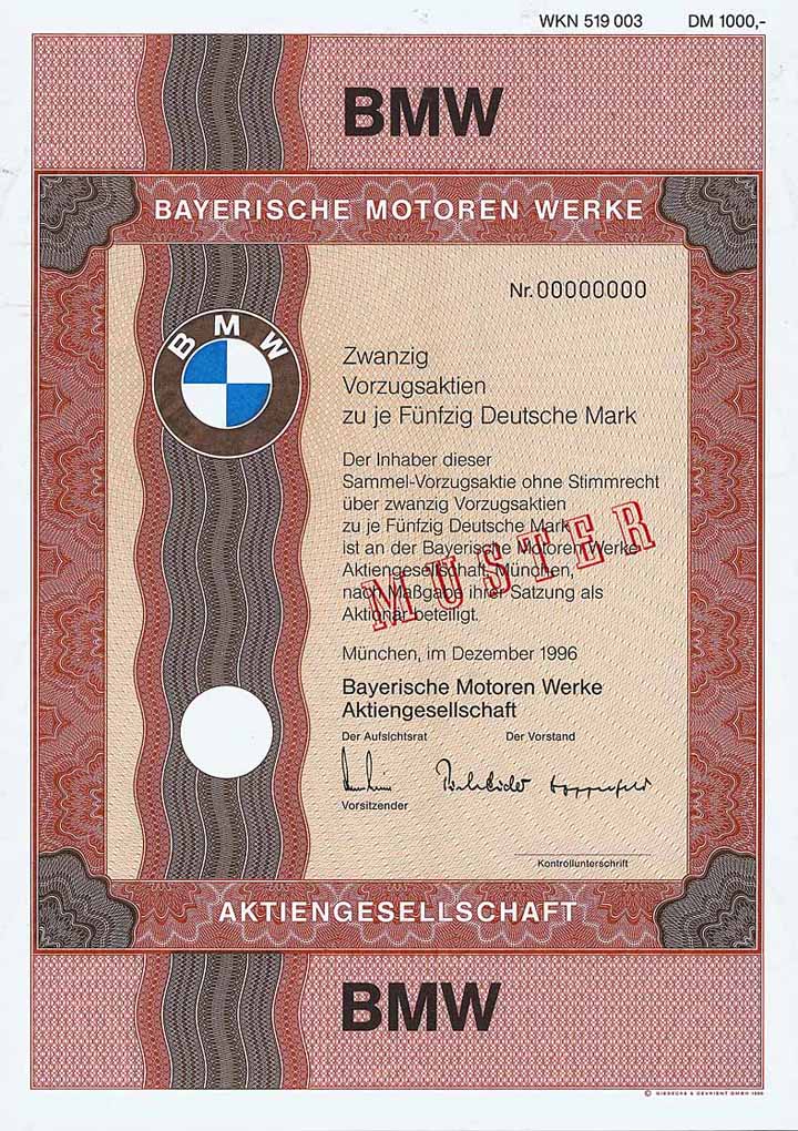 Bayerische Motoren Werke AG